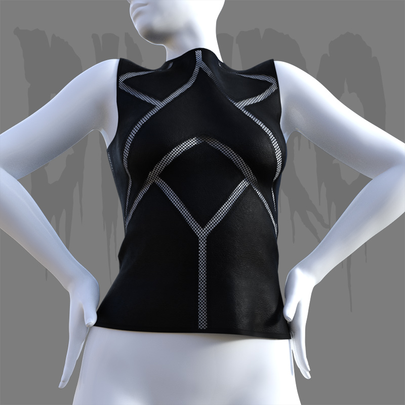 Gothic Tank Top 01 for G9