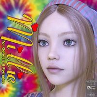 Millie For Genesis 8 Females Redux