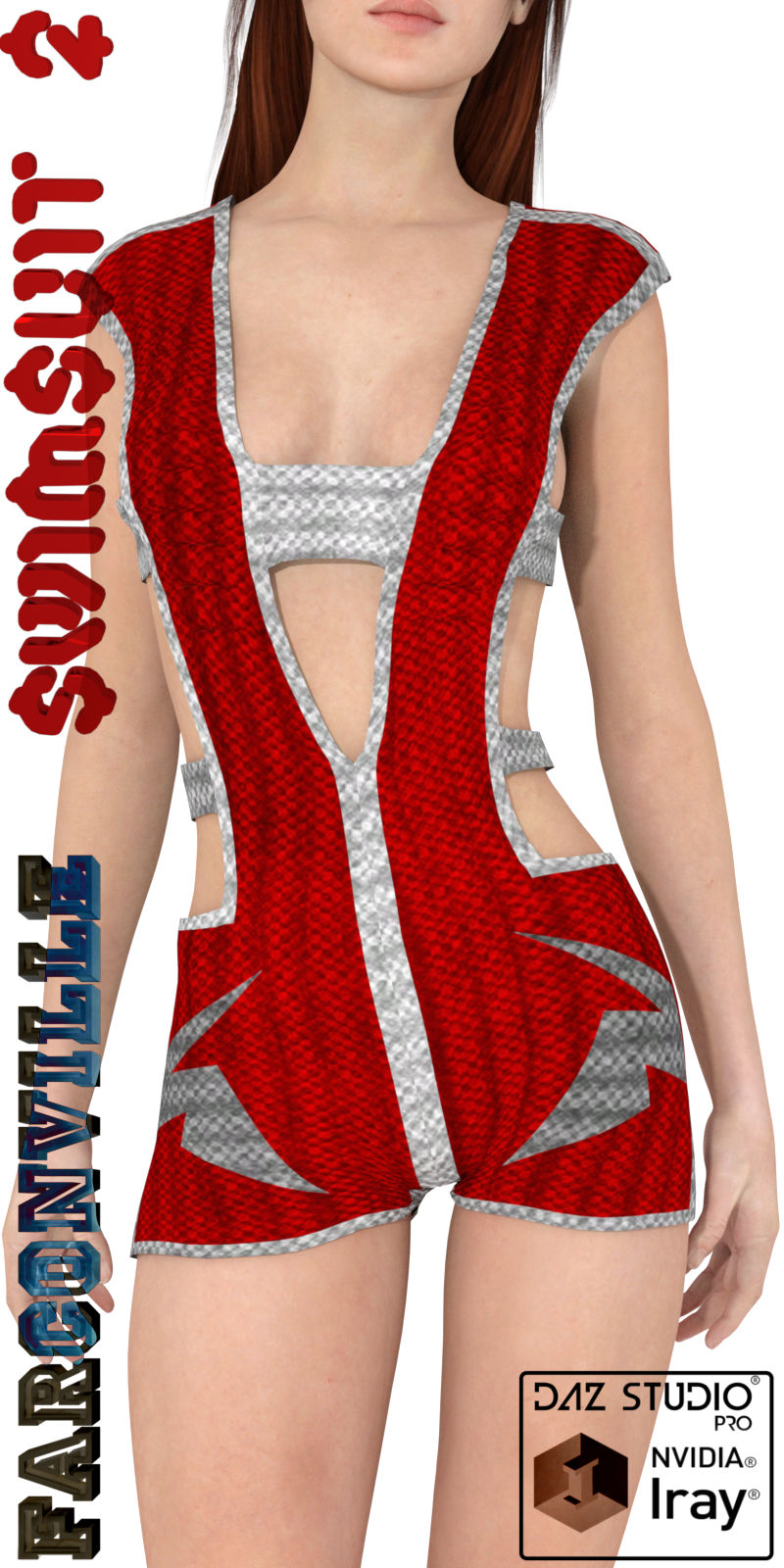 Swimsuit 2 For Genesis, V5, M5, G2F, V6, G2M, M6, G3F, V7, G3M And M7