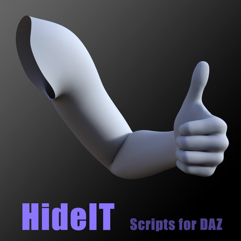 HideIT - Quick Hide Scripts for Daz