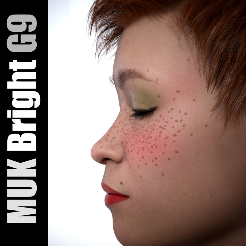 MUK Bright - Makeup Kit for Genesis 9 Female