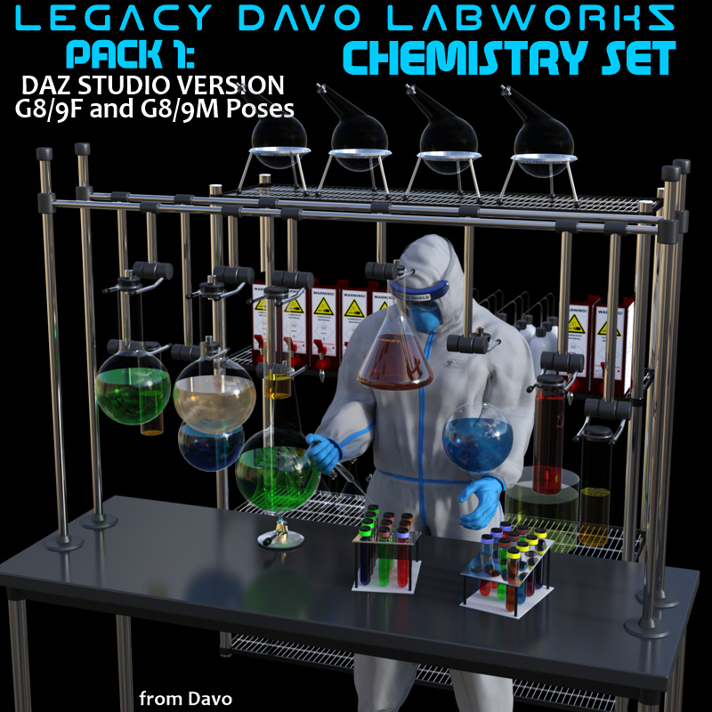 Legacy Davo: Labworks 1 Chemistry Pack DS