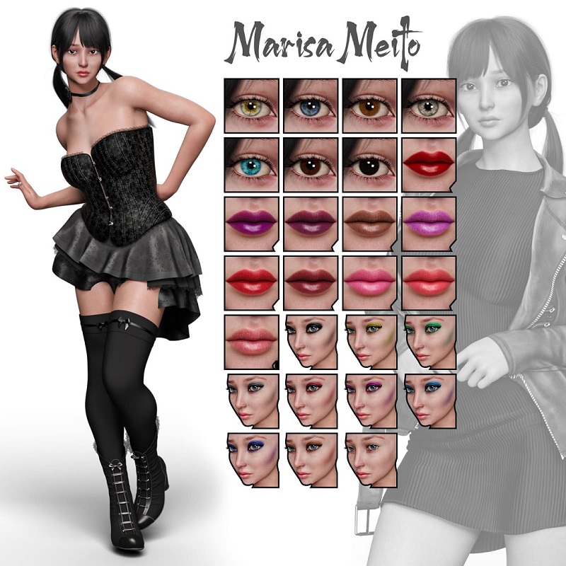 Marisa Meito for Genesis 8 Female