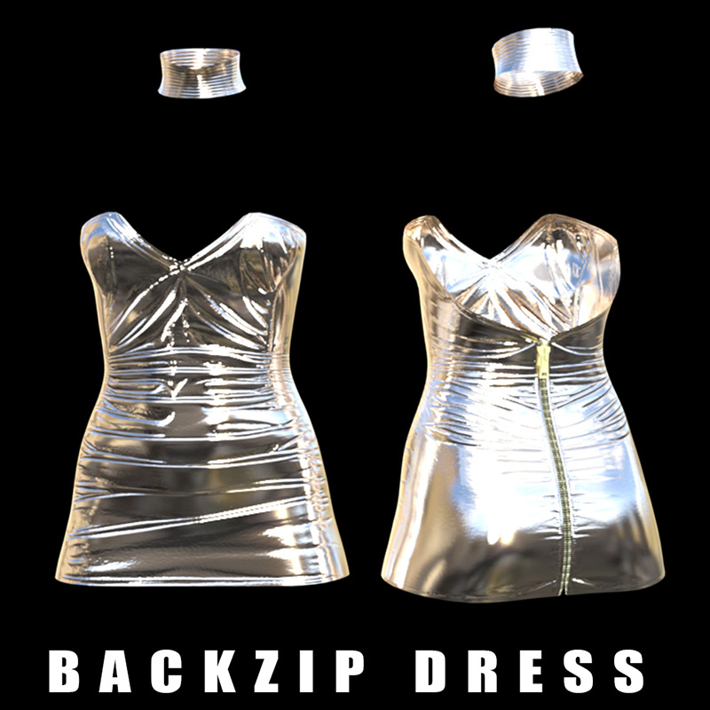 BACKZIP DRESS G8F/G8.1F