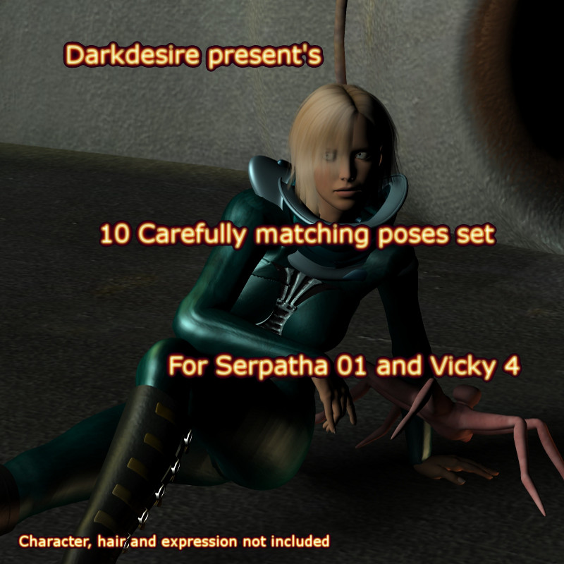 DarkDesire's Serpatha 01 Pose Set 03