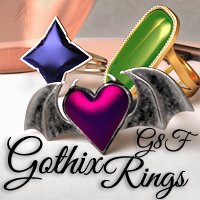 Gothix Rings G8F