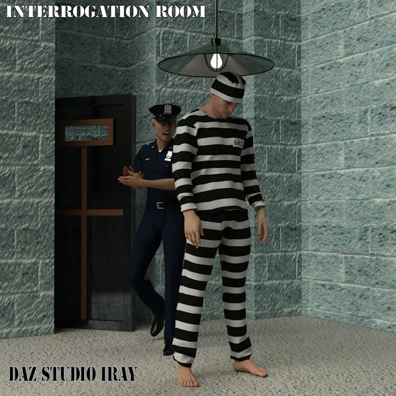 Legacy Dendras Interrogation Room For Daz Studio