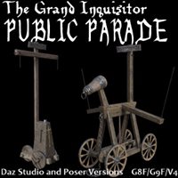 Grand Inquisitor Public Parade for Daz Studio and Poser
