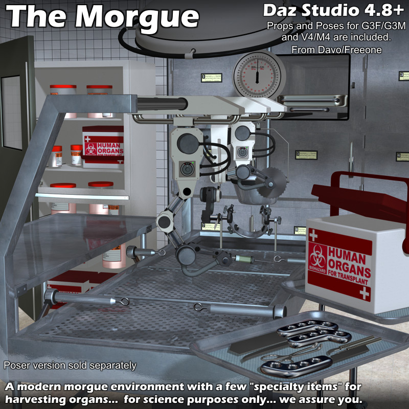The Morgue For DazStudio 4.8+