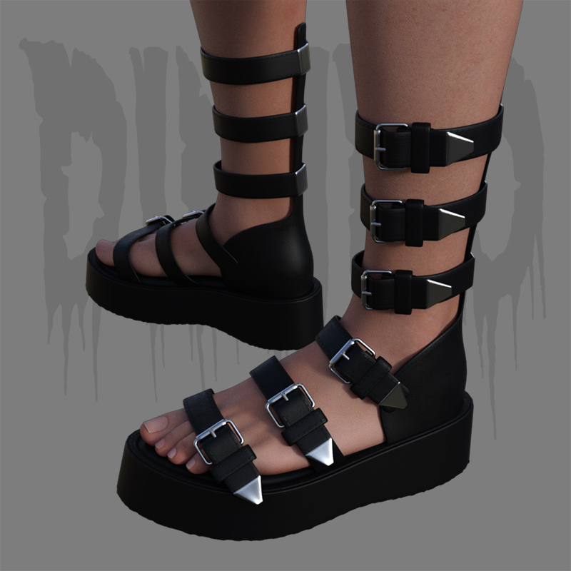 Punk Sandals 04 for G9