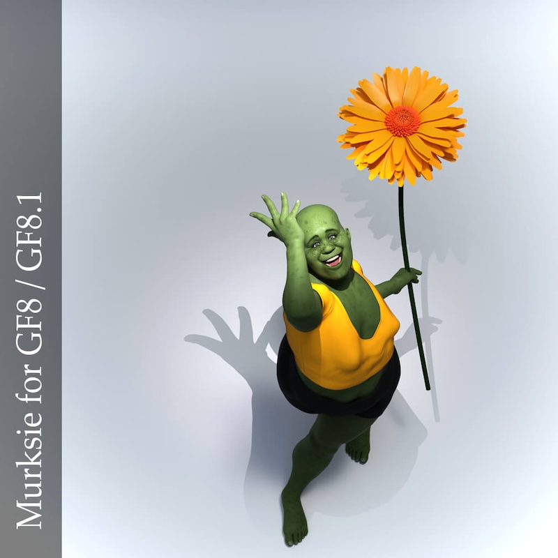 Murksie - Toon Character for Genesis Female 8 and 8.1
